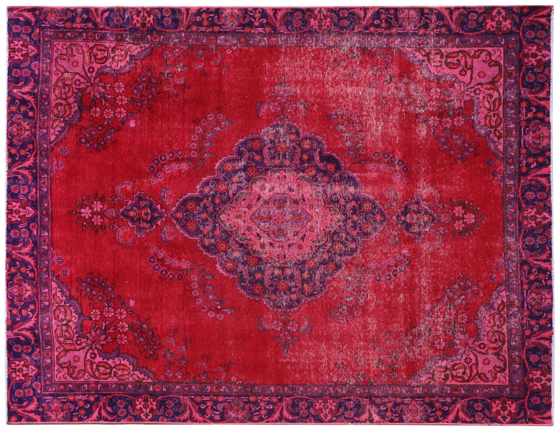Vintage Teppich  rot <br/>314 x 235 cm