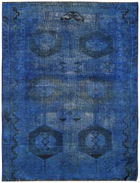 Alfombra vintage 207 X 115 azul