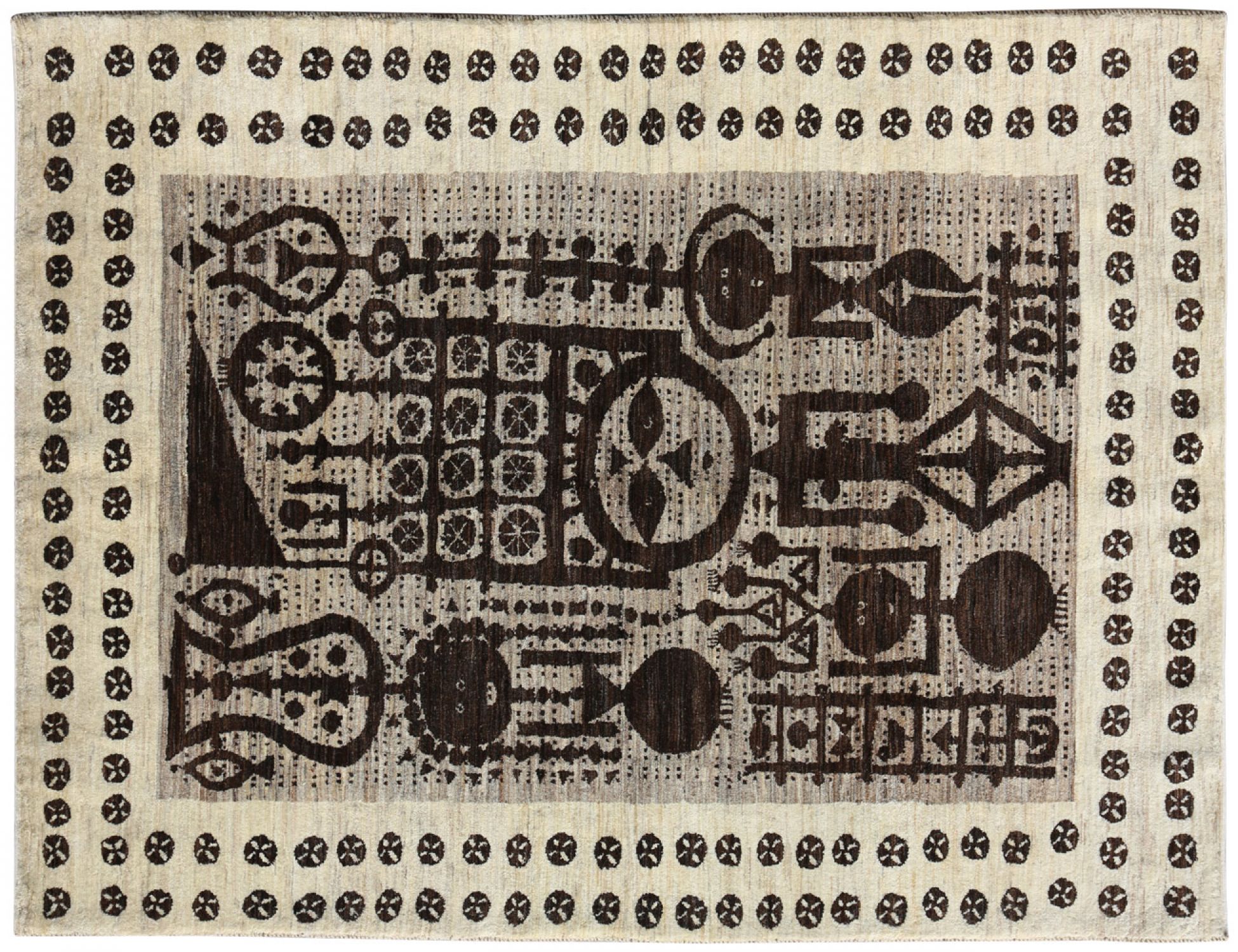 Perser Gabbeh  schwarz <br/>261 x 166 cm