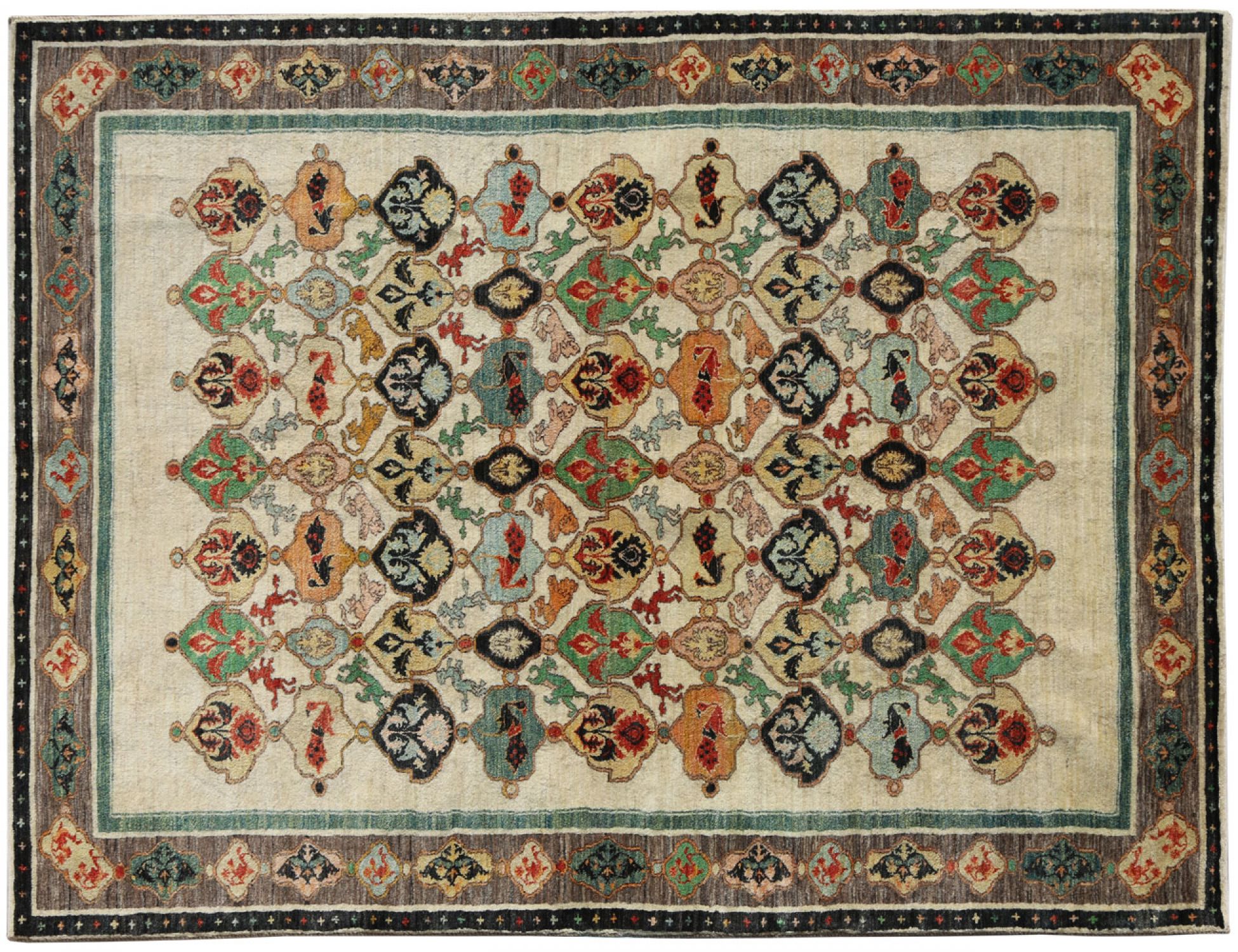 Persialainen Gabbeh  beige <br/>319 x 194 cm
