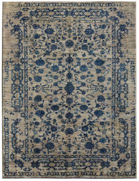 Tapis modernes 302 x 212 bleu