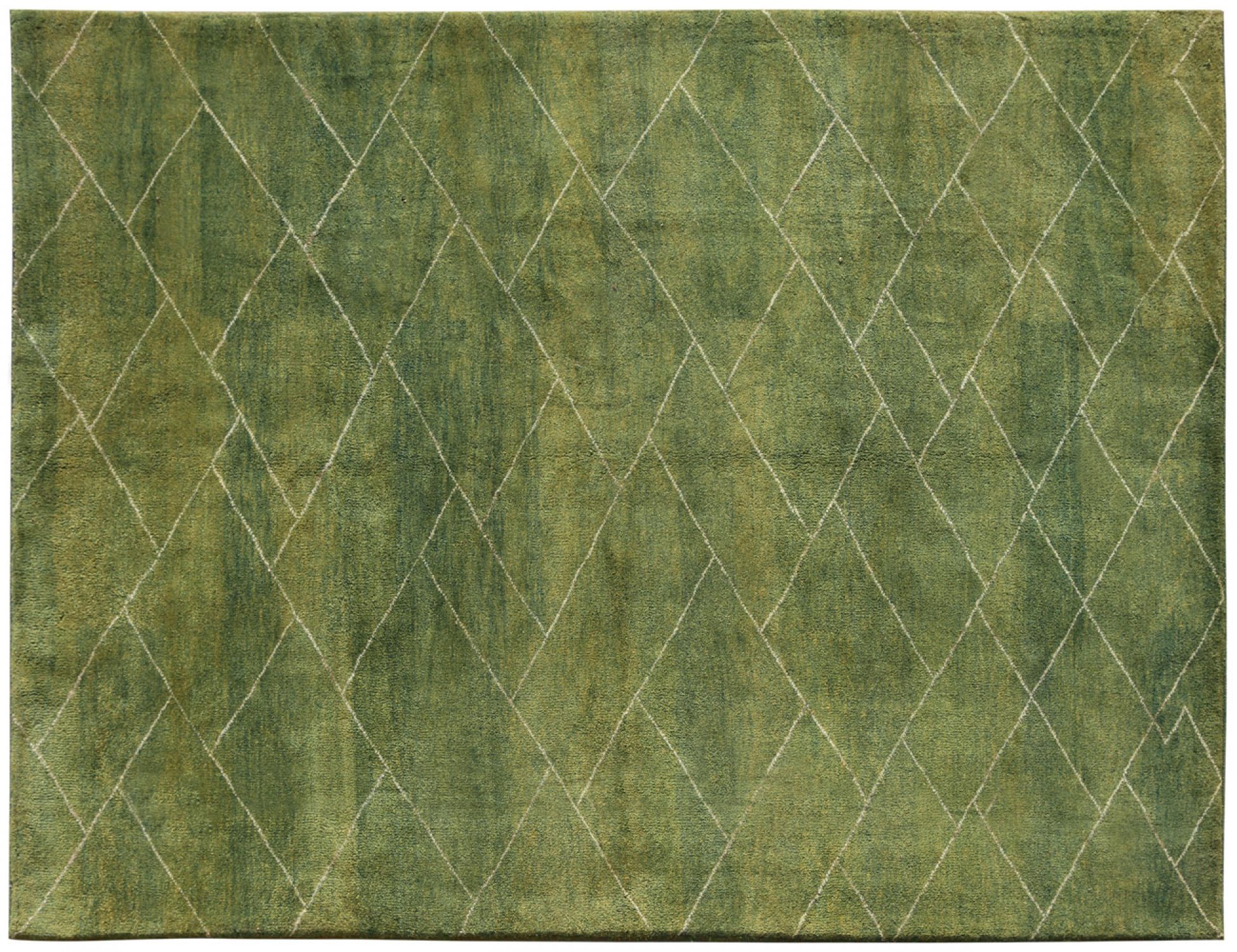 Persian Gabbeh  green  <br/>296 x 194 cm