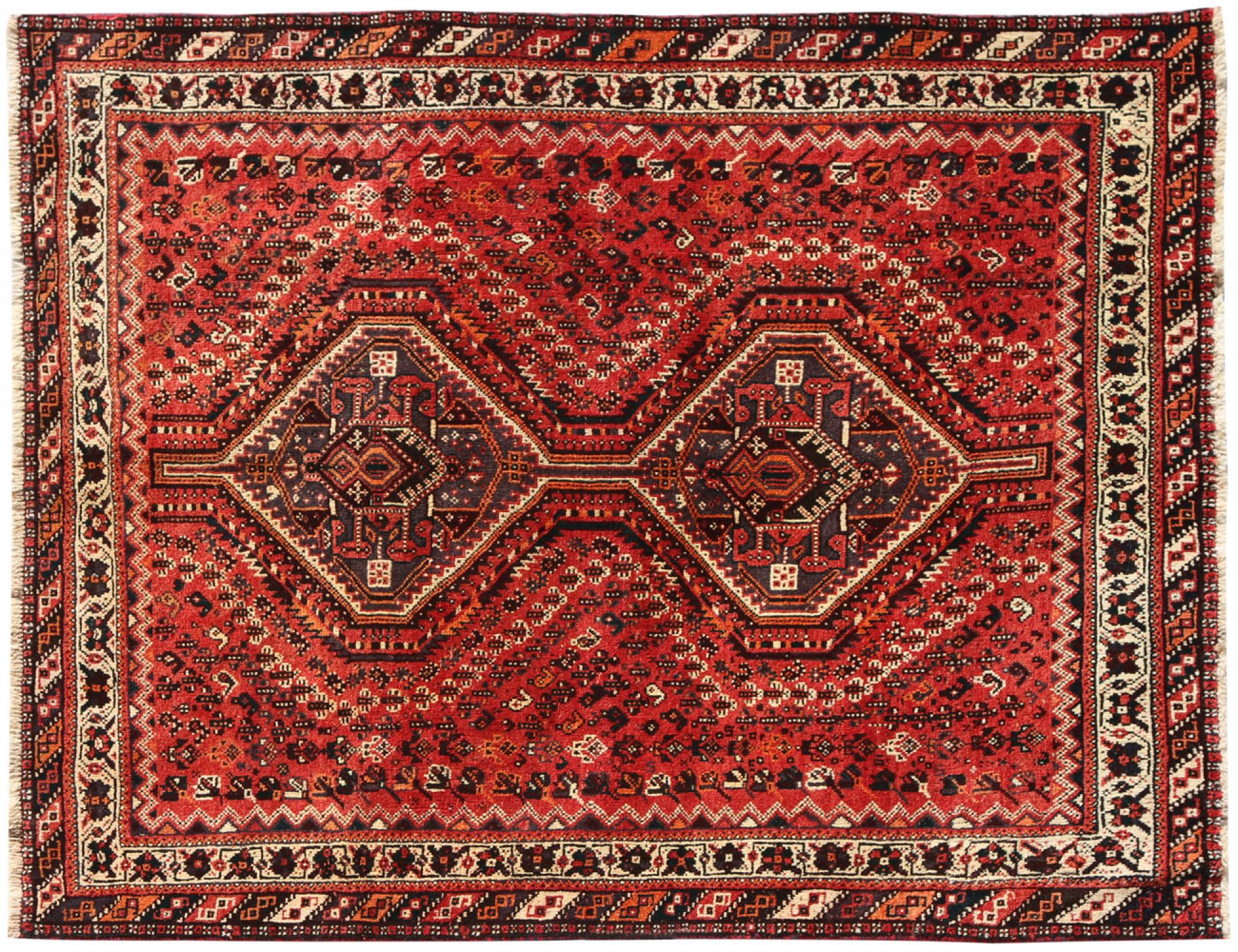 Alfombra Persa  rojo <br/>203 x 163 cm