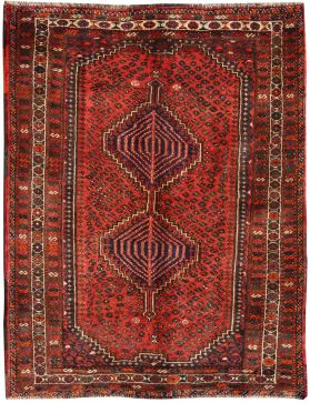 Tapis persan 202 x 155 rouge