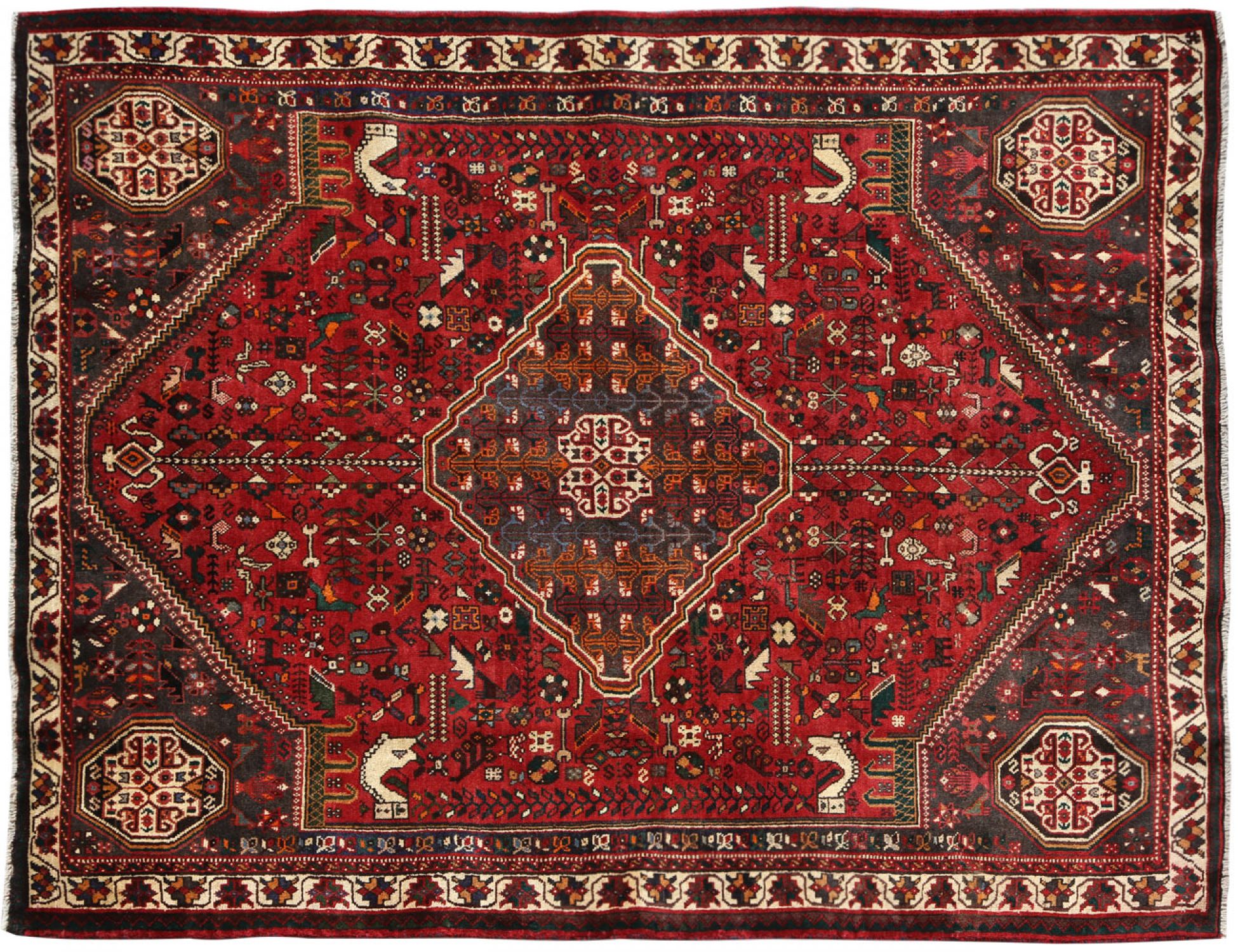 Perserteppich  rot <br/>284 x 201 cm