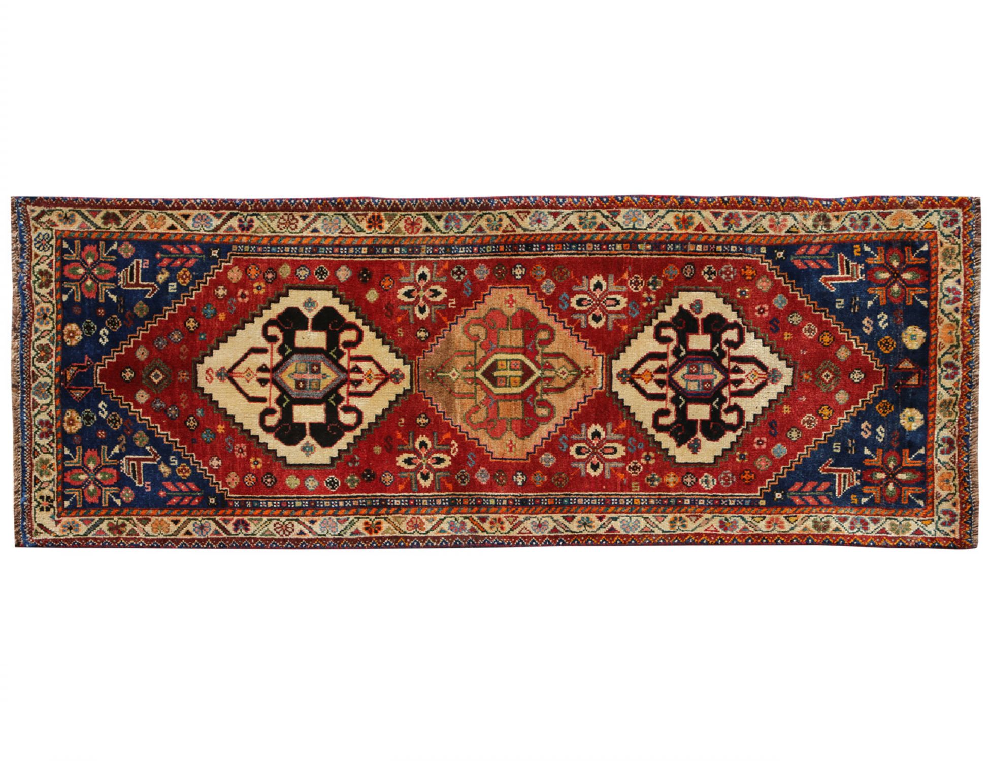Persisk teppe  rød <br/>208 x 76 cm