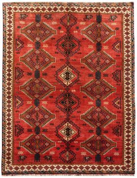 Persian Rug 220 x 153 red 