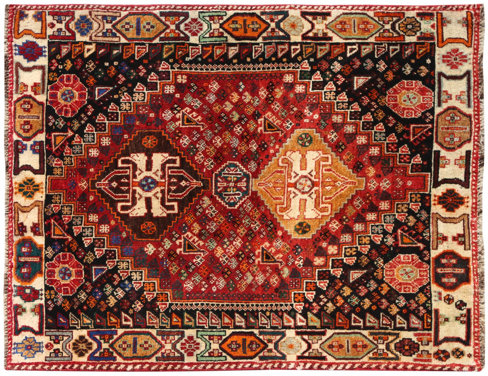 Tappeto persiano  beige <br/>164 x 126 cm