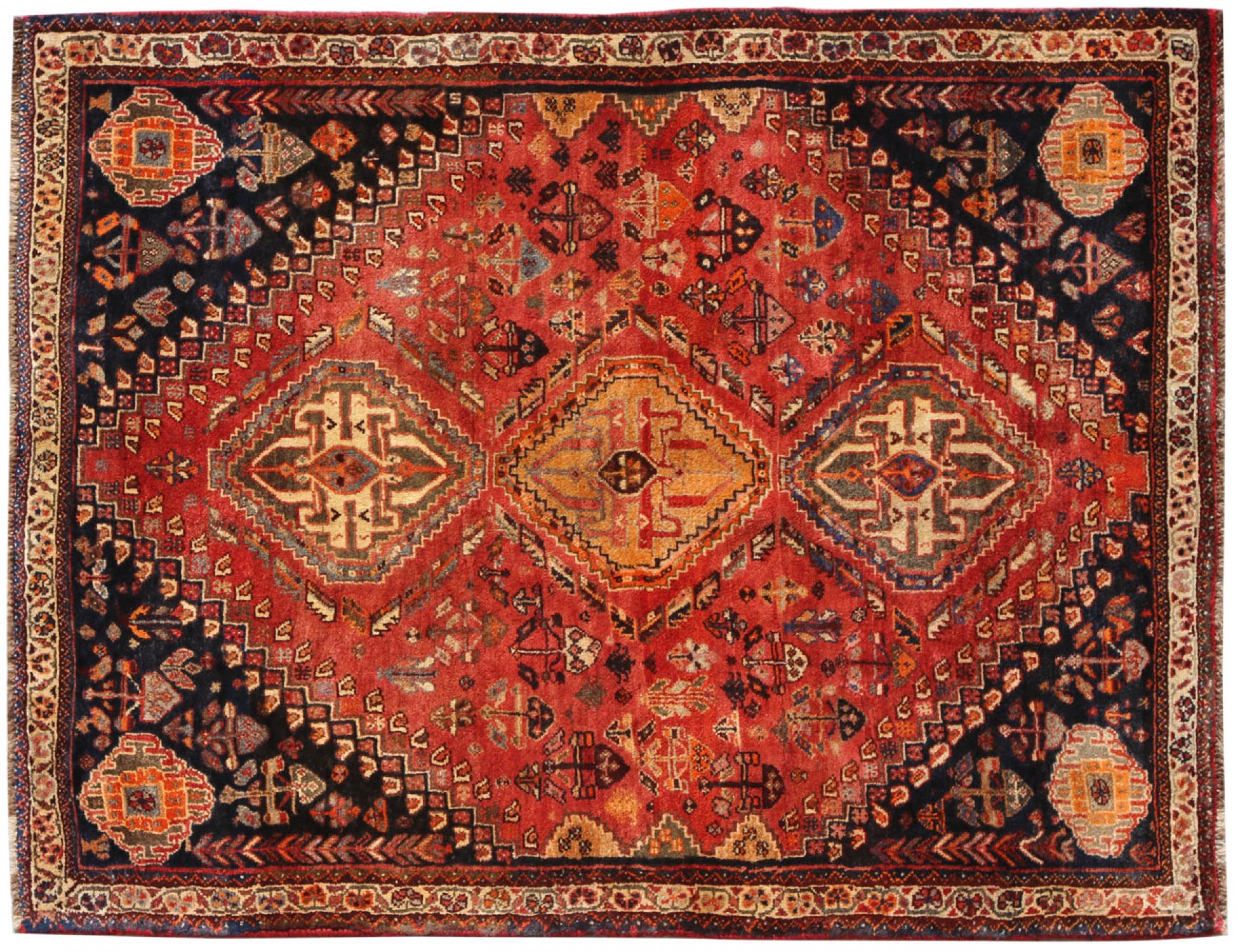 Tappeto persiano  rosso <br/>173 x 118 cm