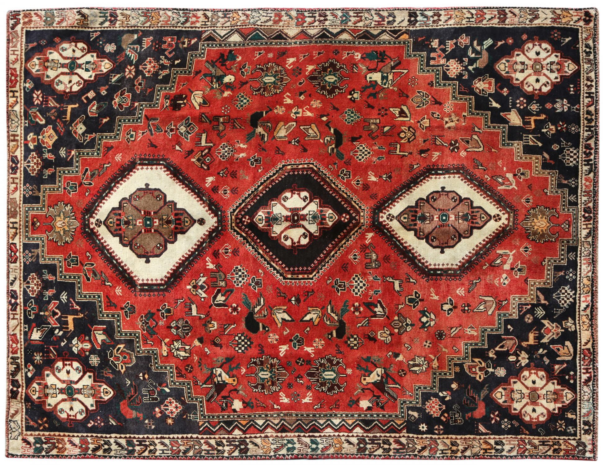 Perzisch Tapijt  zwarte  <br/>291 x 205 cm