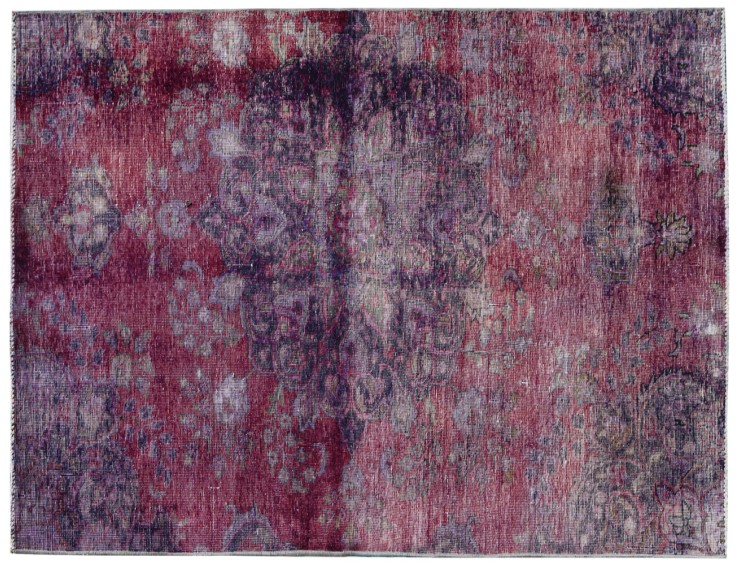 Viola Persiano Tappeto Vintage 252 x 138 cm