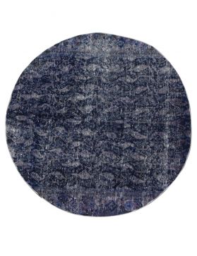  Vintage Tapis 210 X 210 bleu