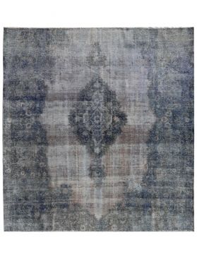 Vintage Carpet 273 X 286 sininen