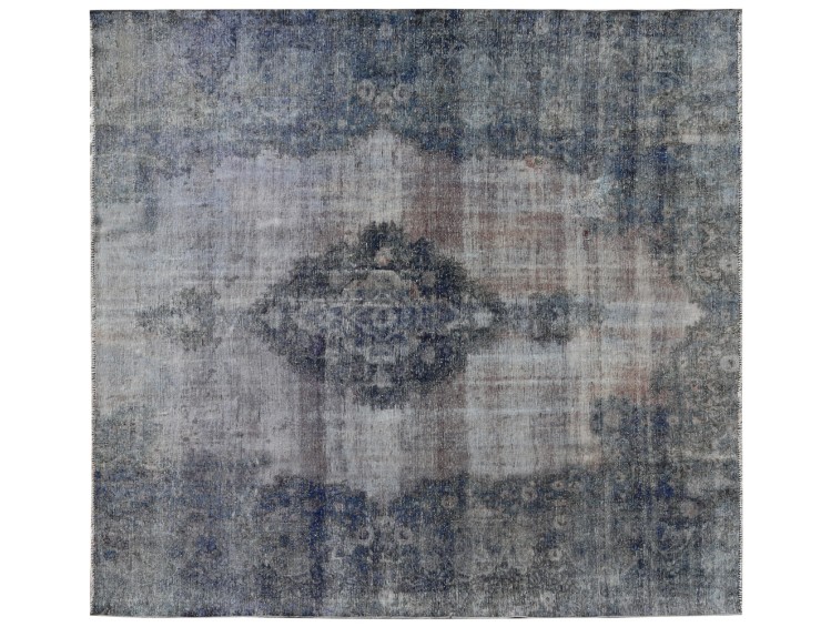 Blu Persiano Tappeto Vintage 273 x 286 cm