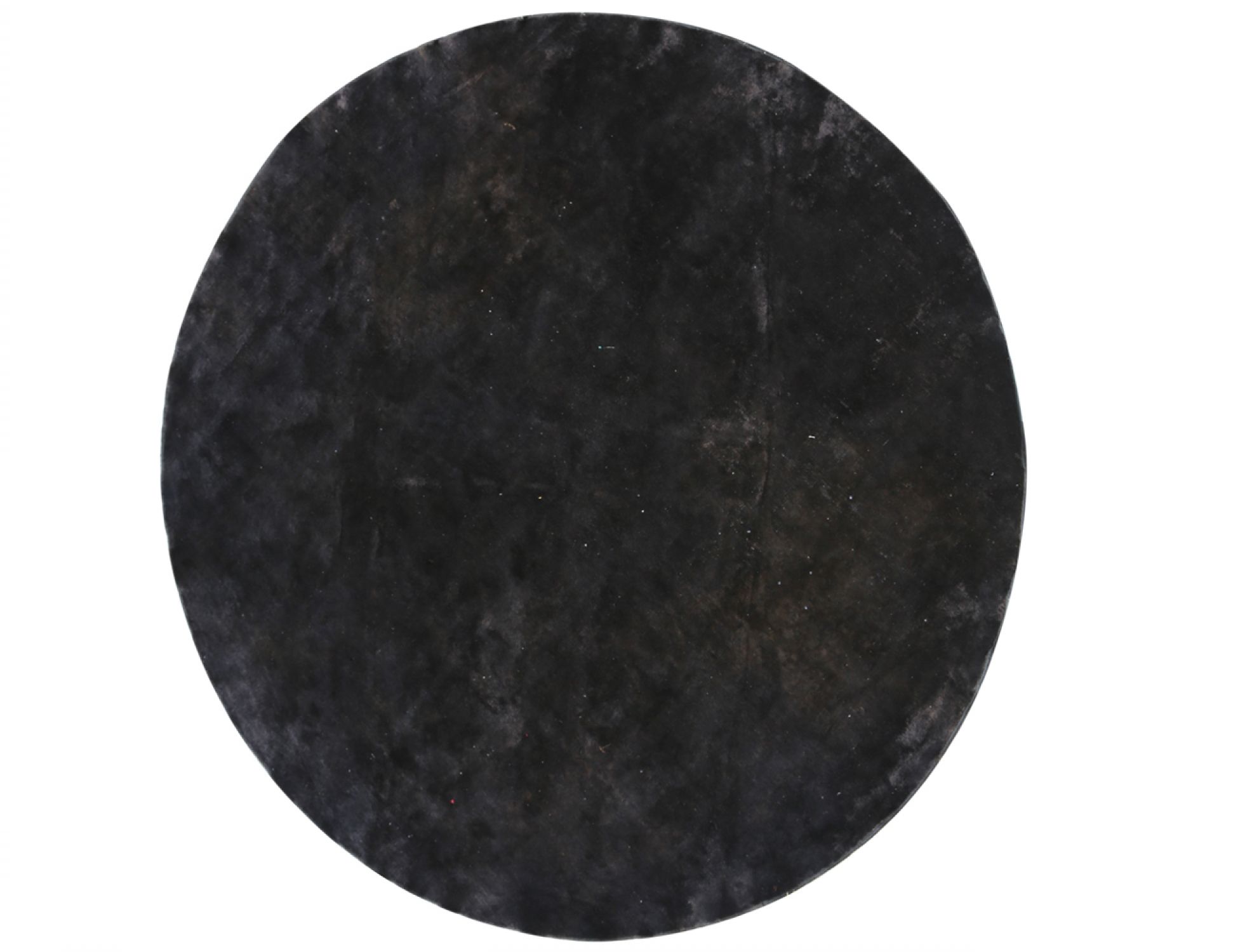Rund Vintage Teppich rund  schwarz <br/>288 x 288 cm