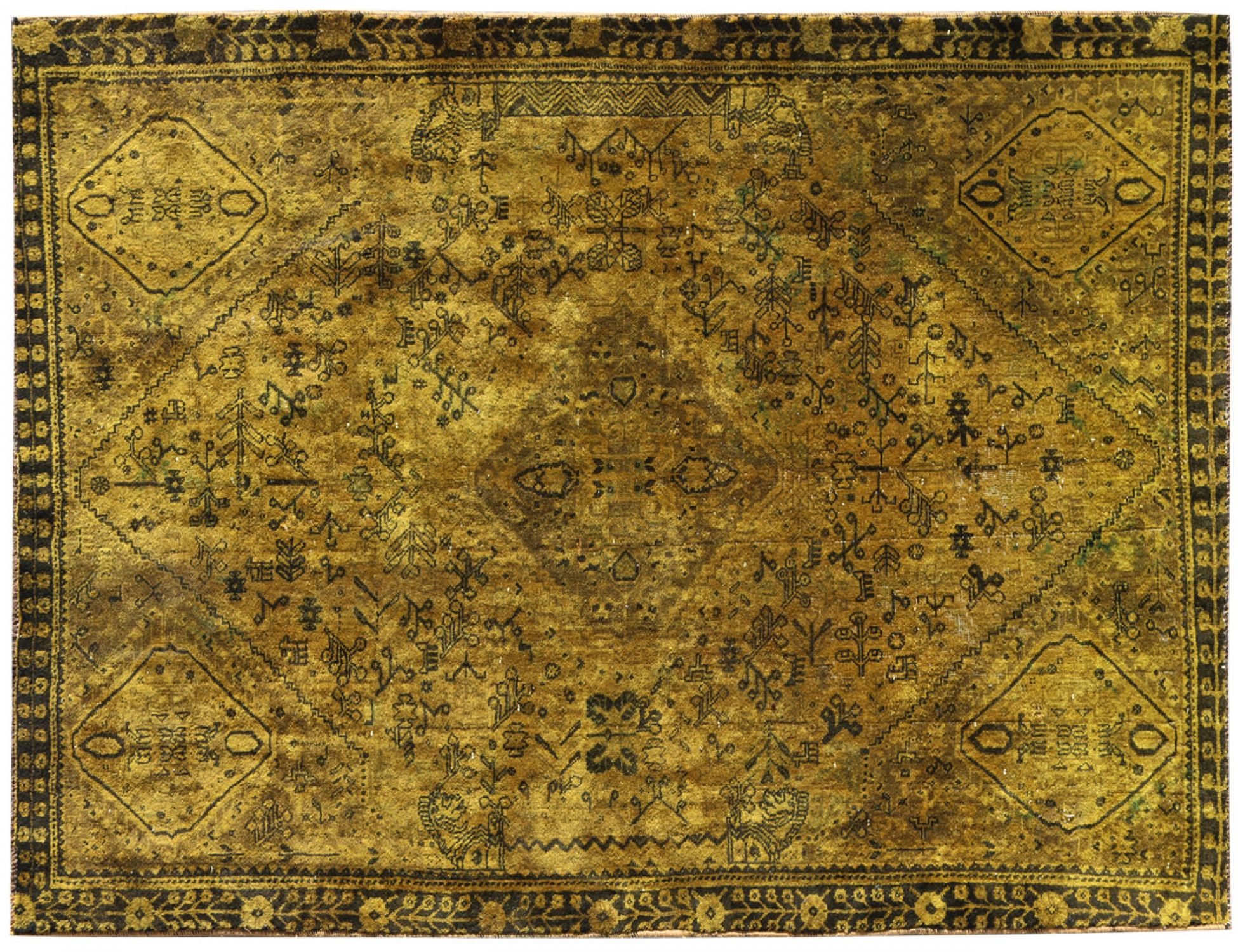 Vintage Matta  gul <br/>239 x 150 cm