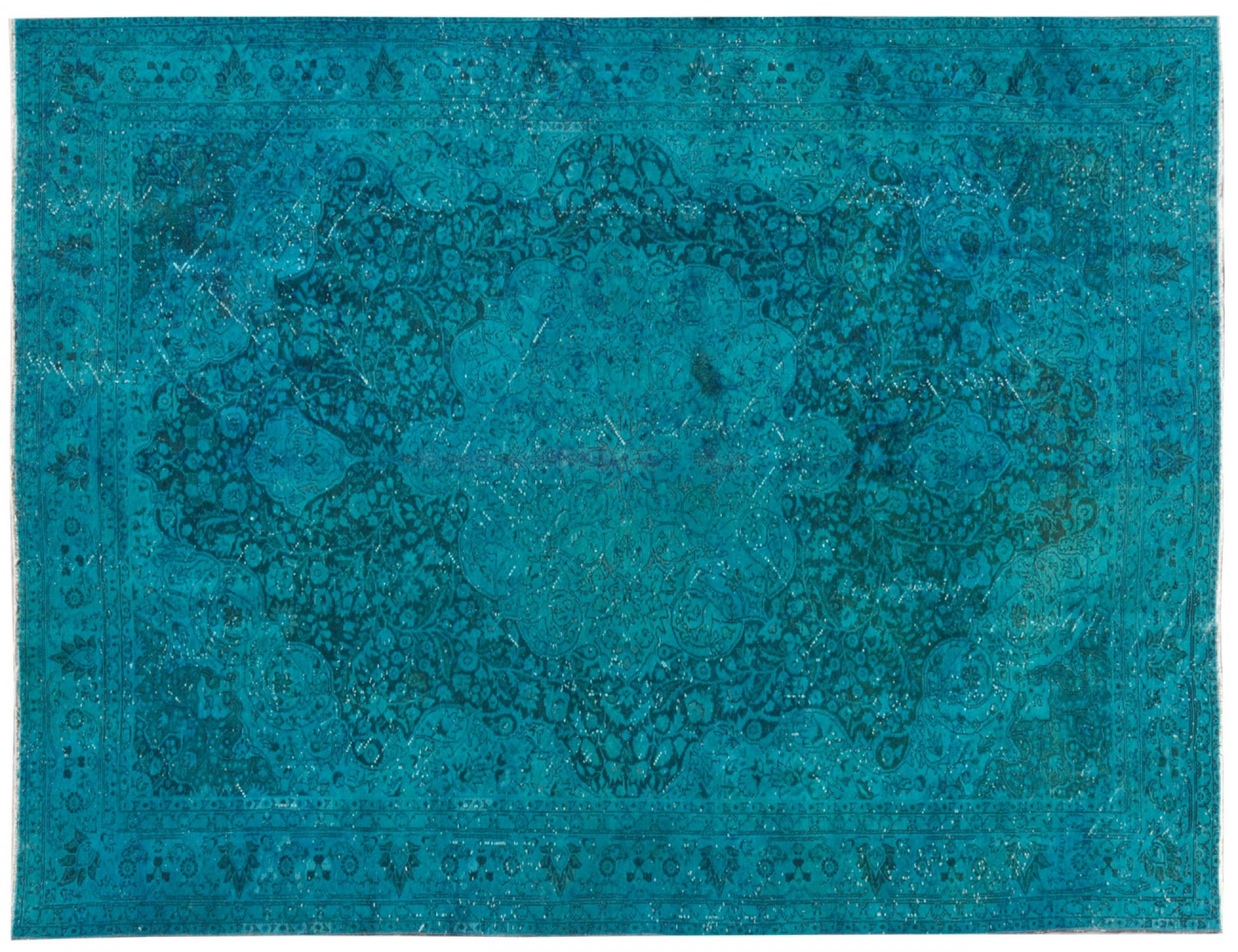 Tappeto Vintage  blu <br/>306 x 205 cm