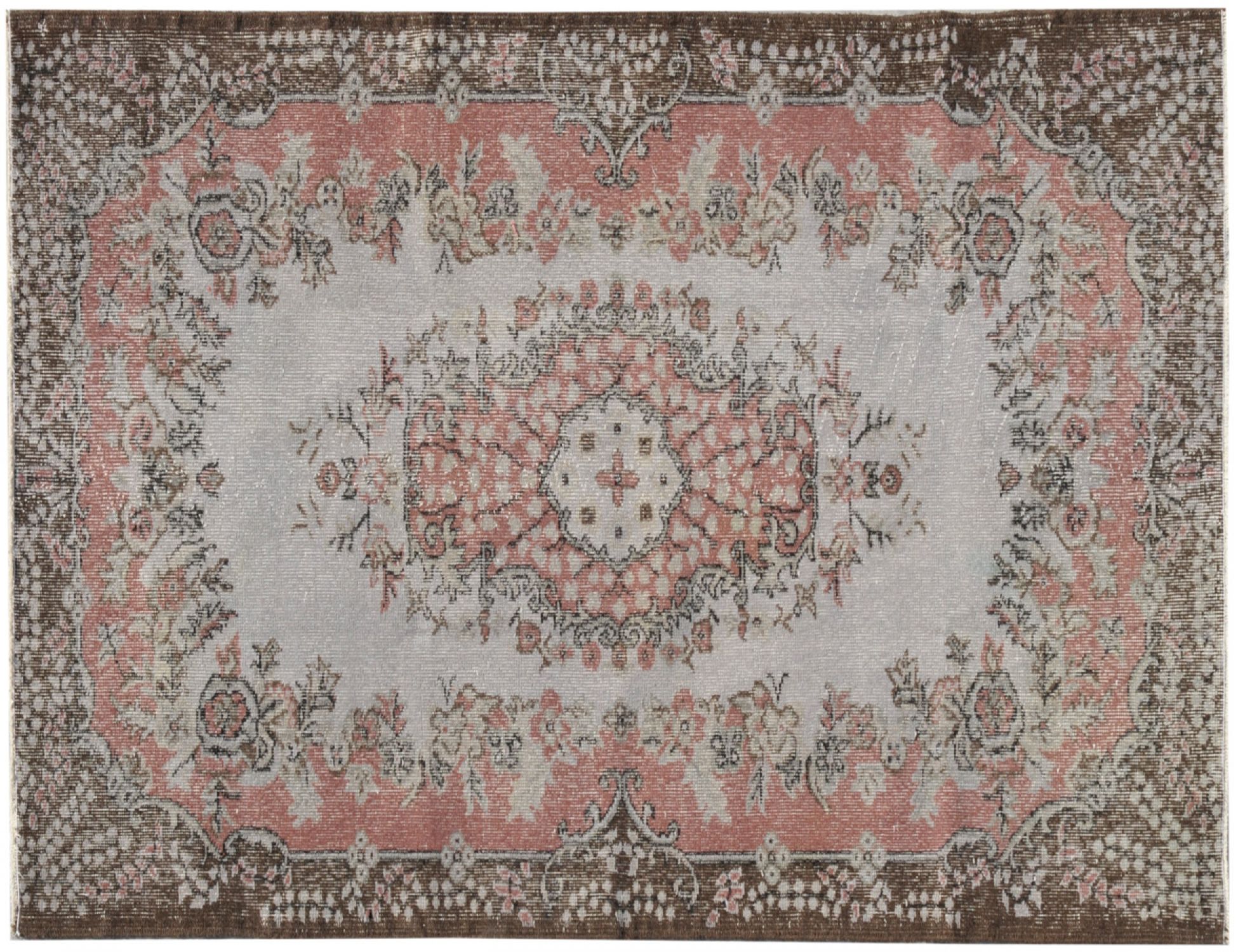 Tappeto Vintage  grigo <br/>212 x 120 cm