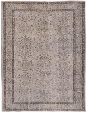 Grau Türkei Vintage Teppich  218 x 120 cm