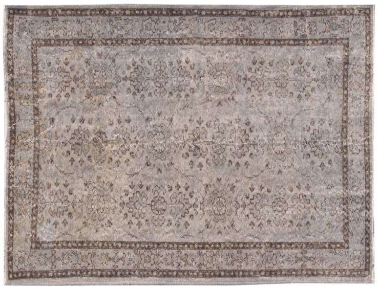 Grigio Turco Tappeto Vintage 218 x 120 cm