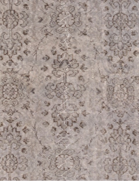 Grau Türkei Vintage Teppich  218 x 120 cm