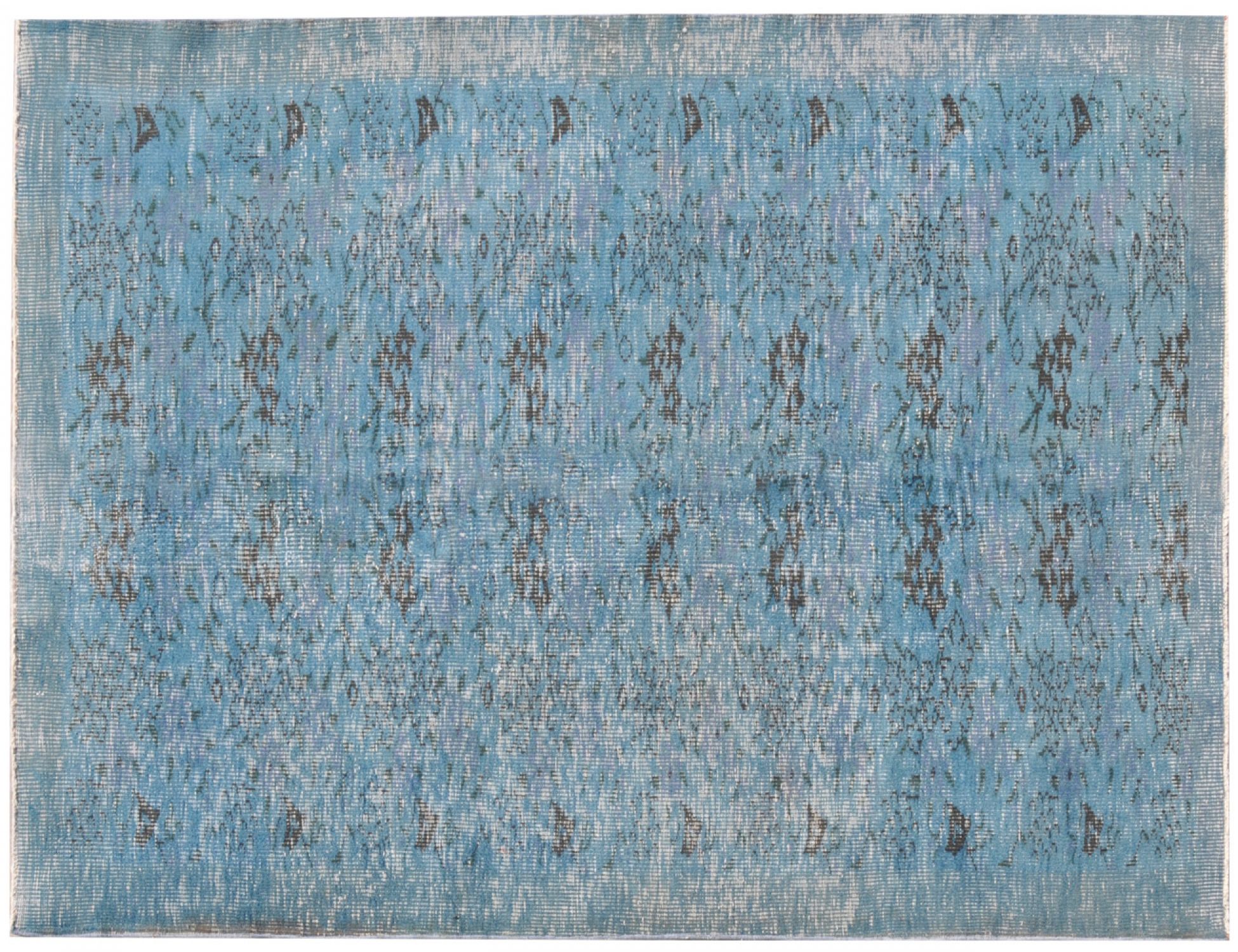Vintage Teppich  blau <br/>260 x 161 cm