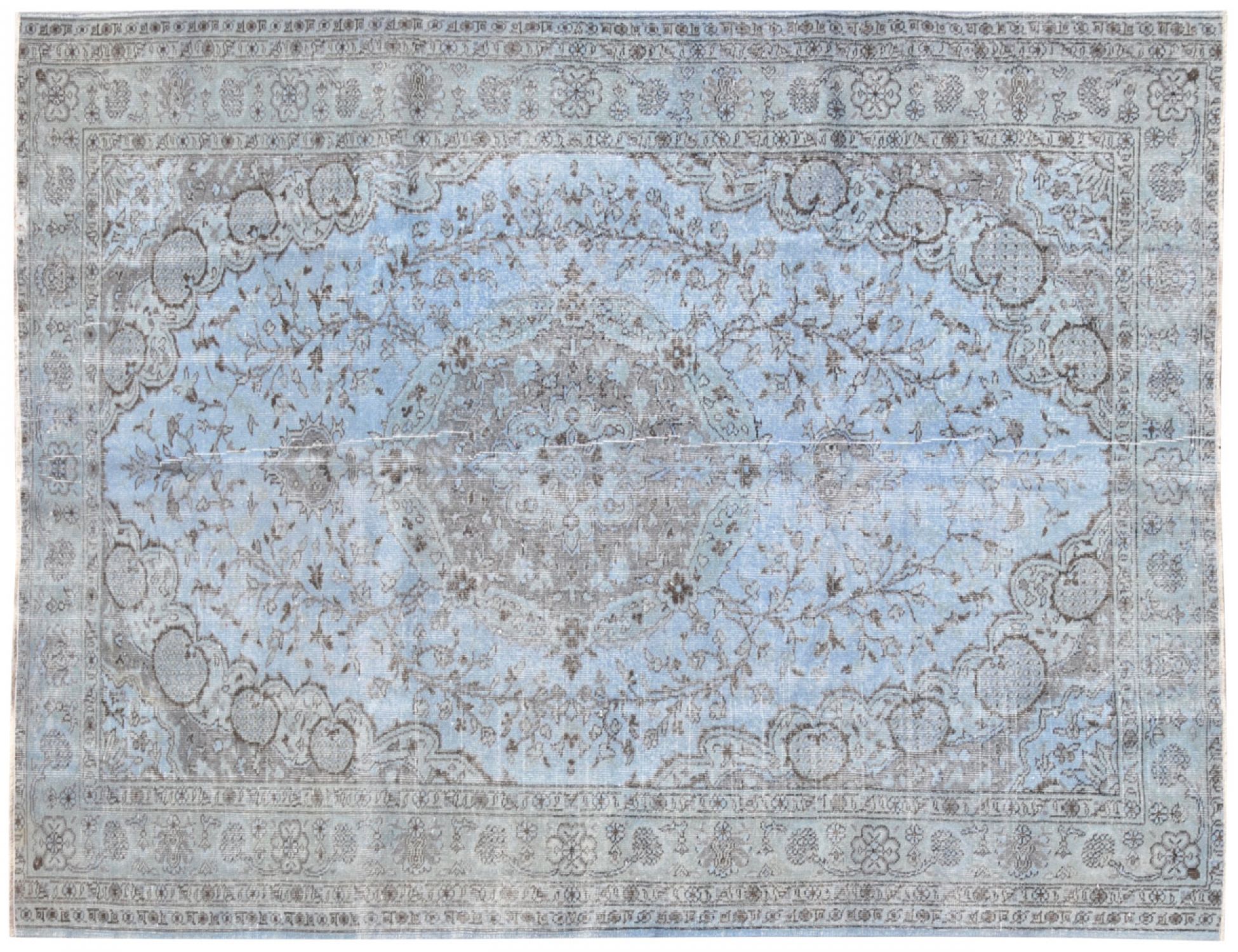 Tappeto Vintage  blu <br/>299 x 201 cm