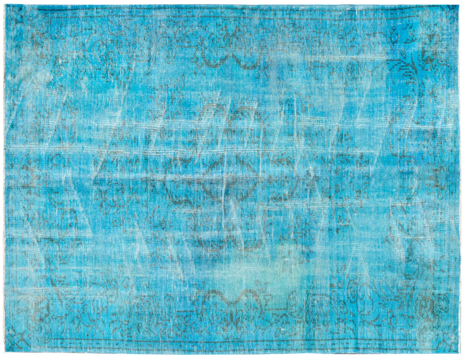 Tappeto Vintage  blu <br/>273 x 159 cm