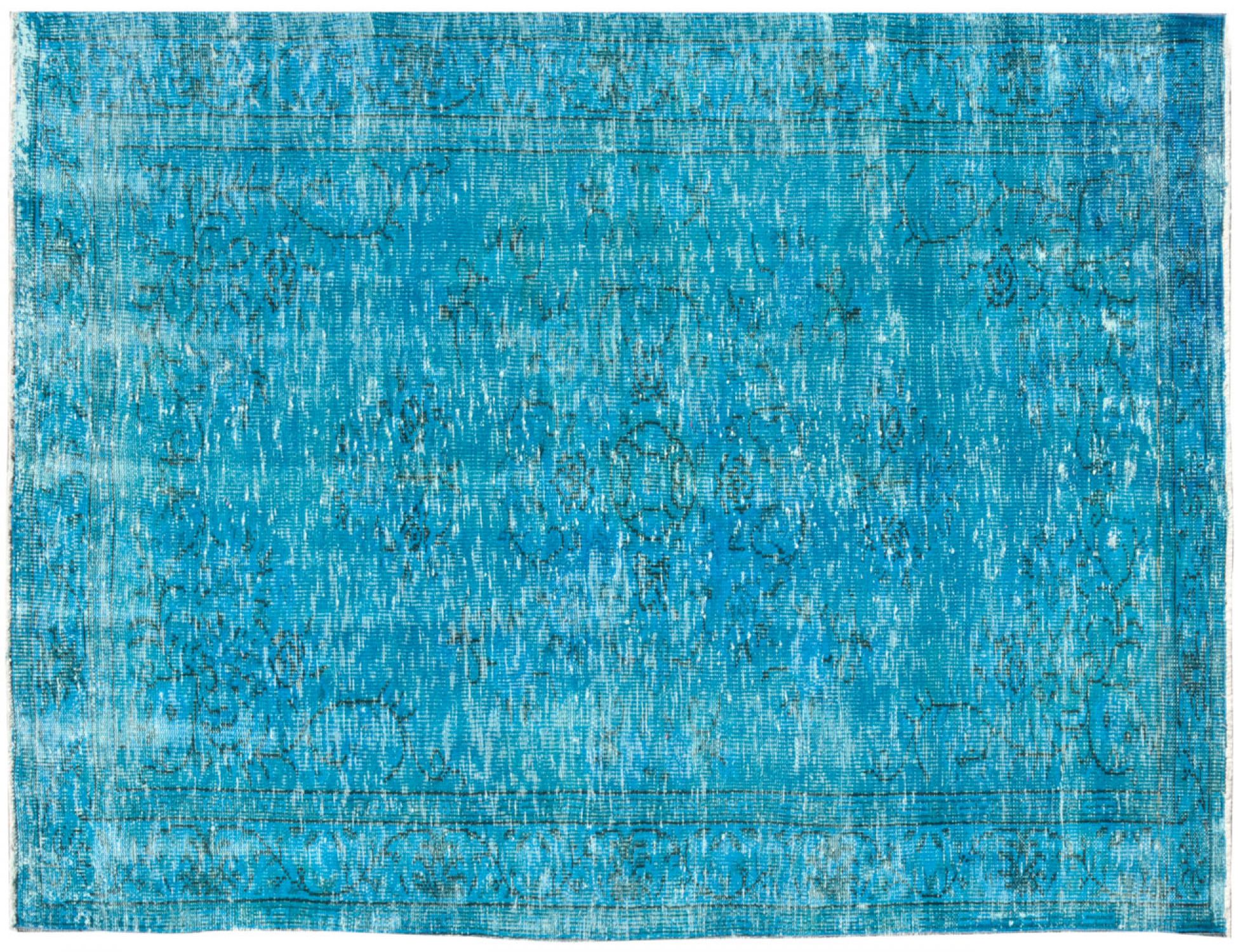 Vintage Carpet  blue <br/>246 x 141 cm