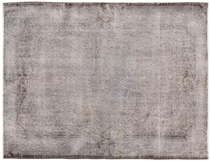 Grå Tyrkiet Vintage Tæppe  214 x 115 cm