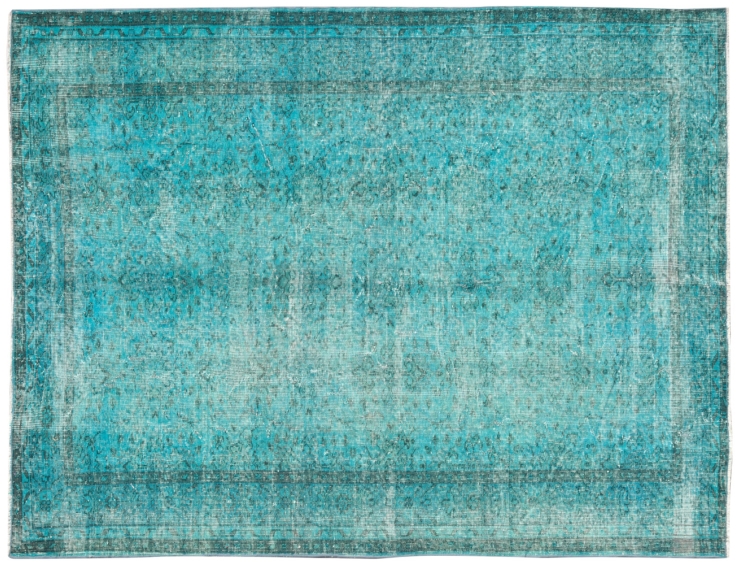 Sininen Turkki Vintage Carpet 284 x 180 cm
