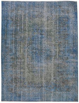 Vintage Teppich 255 X 157 blau