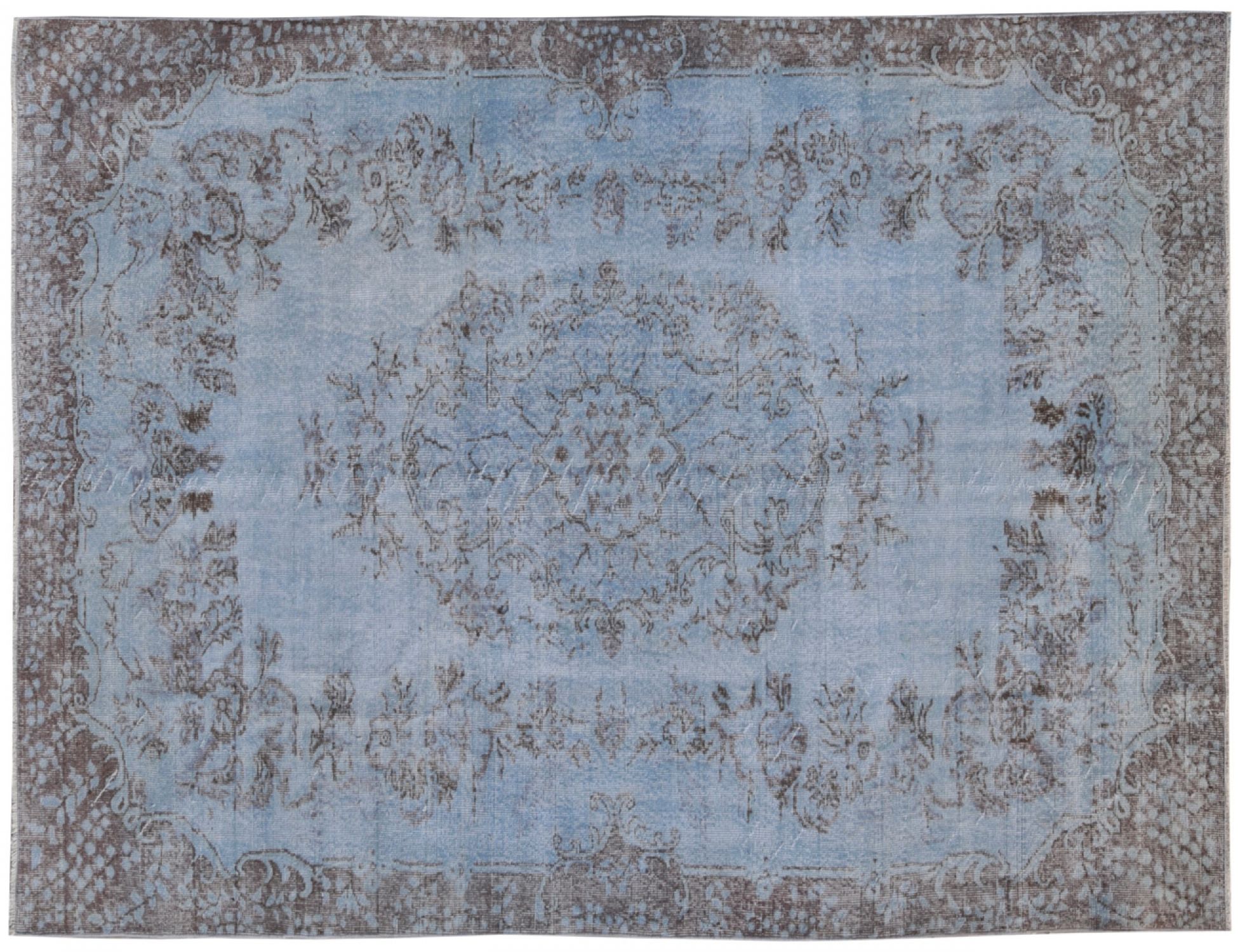 Tappeto Vintage  blu <br/>310 x 192 cm