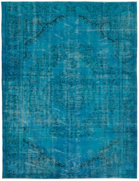 Alfombra vintage 289 X 166 azul