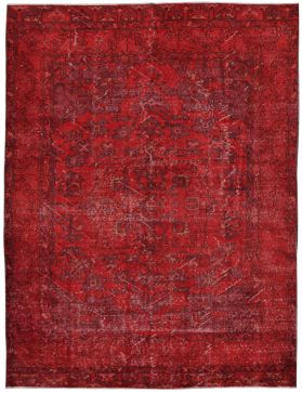 Alfombra vintage 295 X 178 rojo