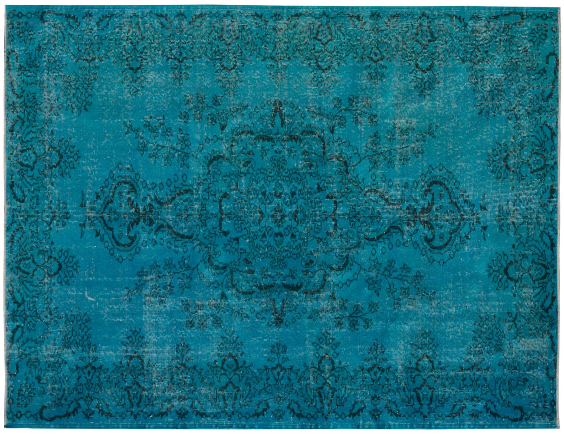 Tappeto Vintage  blu <br/>276 x 173 cm