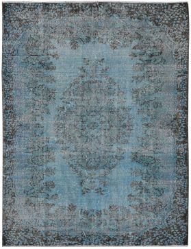 Vintage Carpet 269 X 182 sininen