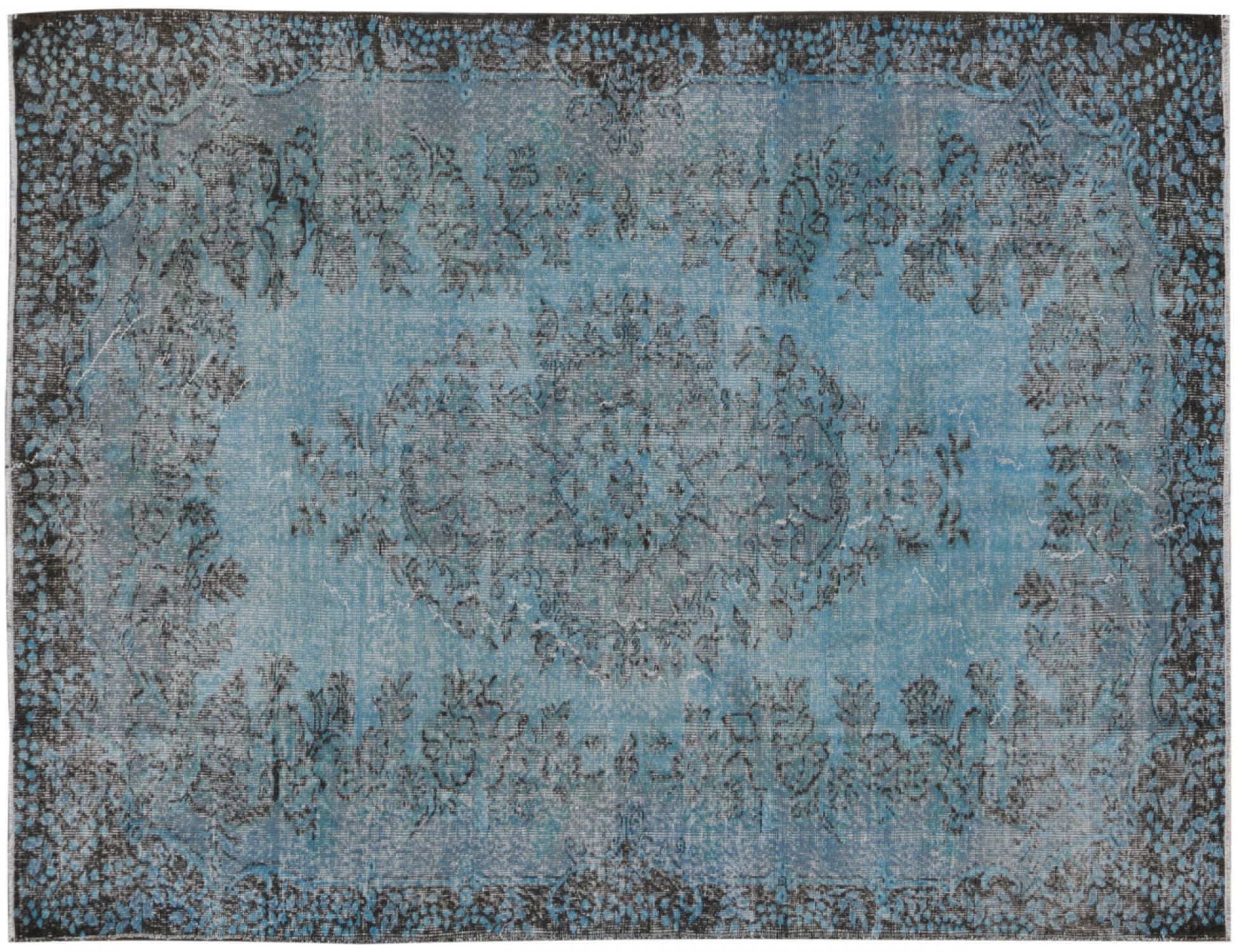 Tappeto Vintage  blu <br/>269 x 182 cm