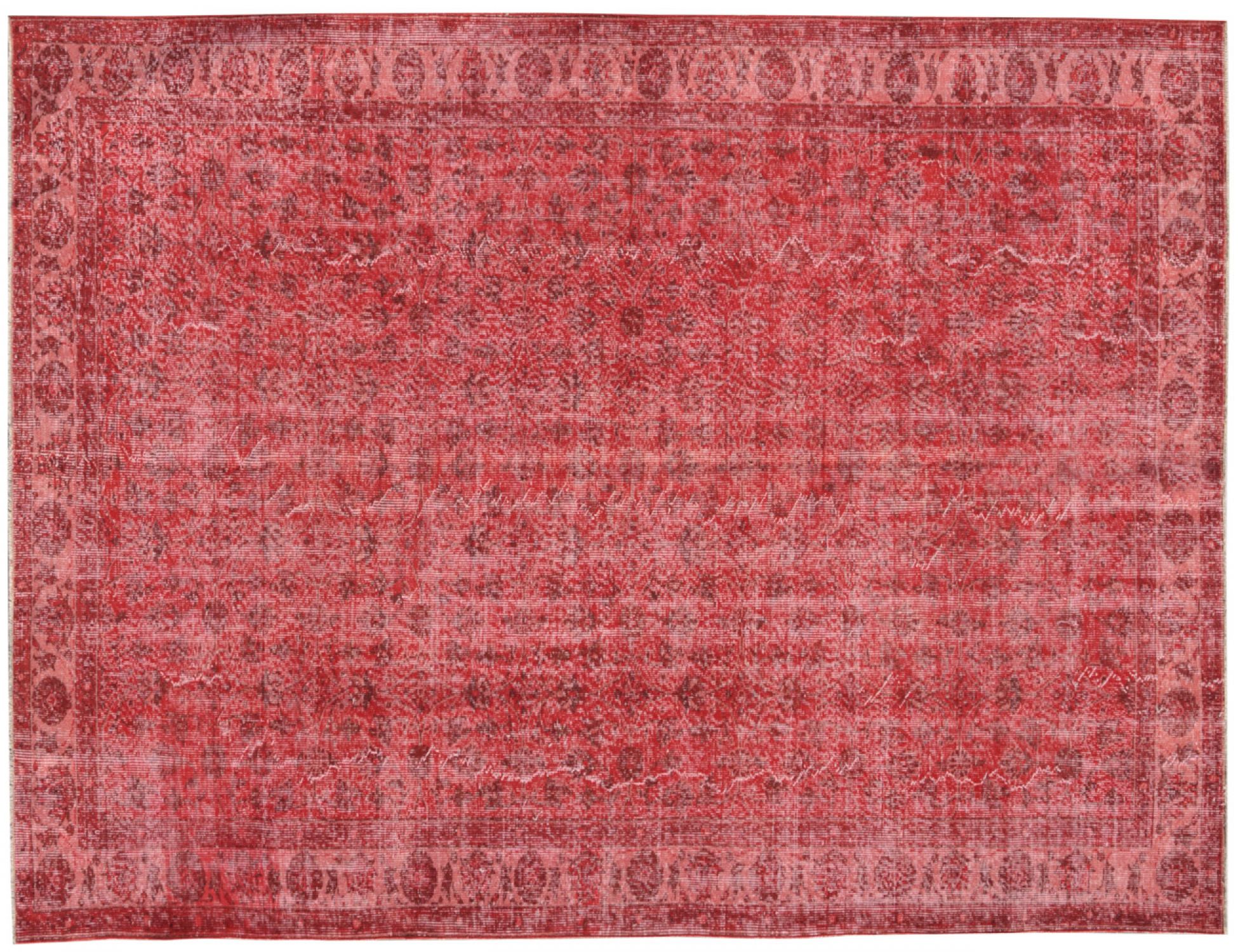 Vintage Tæppe  rød <br/>296 x 196 cm