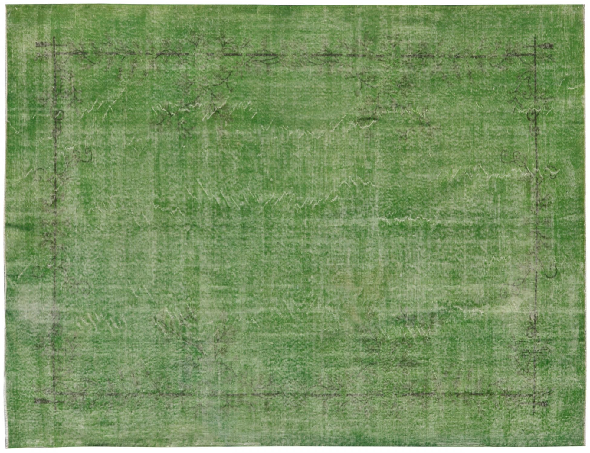  Vintage Tapis  vert <br/>317 x 214 cm