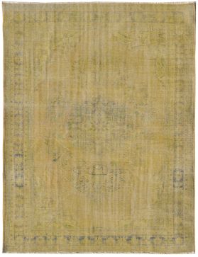Alfombra vintage 286 X 223 amarillo