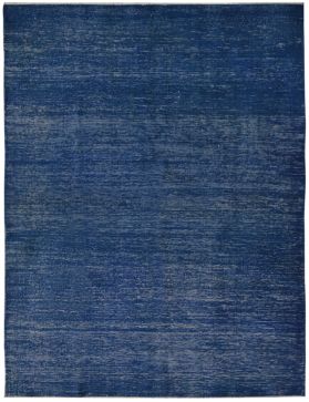 Vintage Teppich 331 X 165 blau