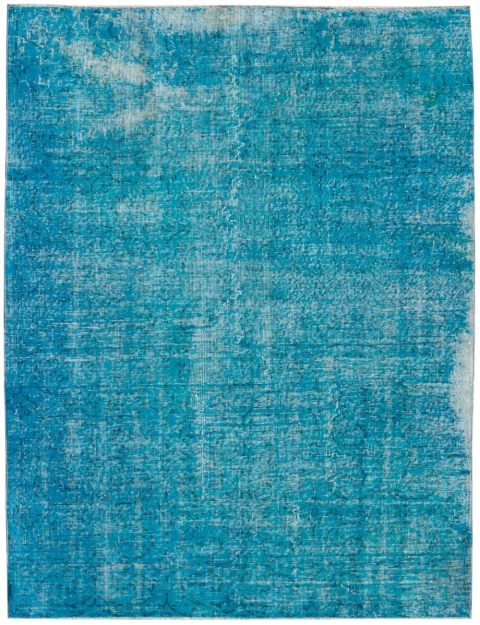 Blå Tyrkia Vintage Teppe 265 x 164 cm