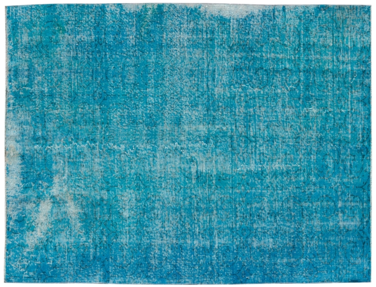 Blå Tyrkia Vintage Teppe 265 x 164 cm