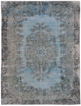 Teppich turkis vintage 313 X 188 blau
