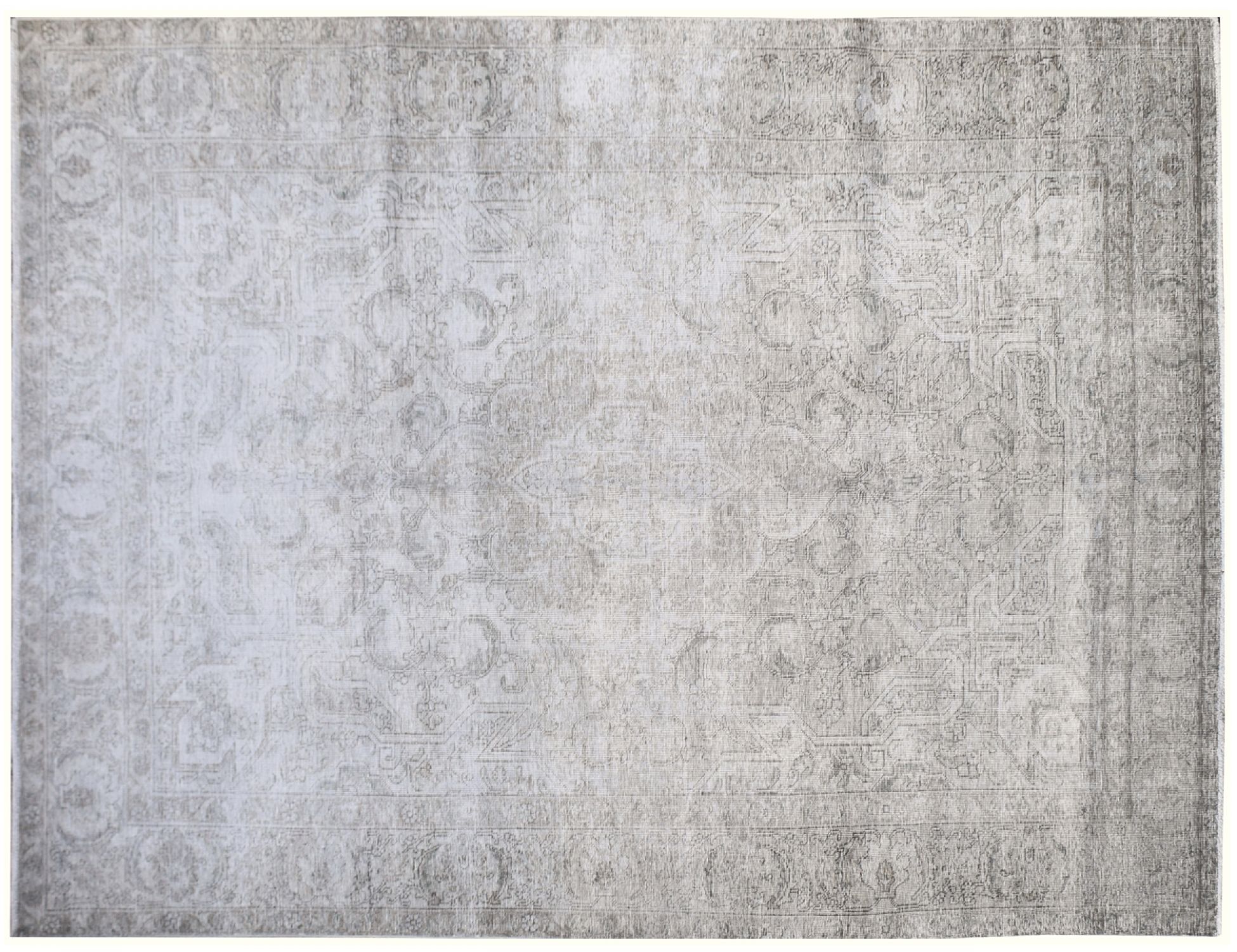 Tappeto Vintage  grigo <br/>287 x 194 cm