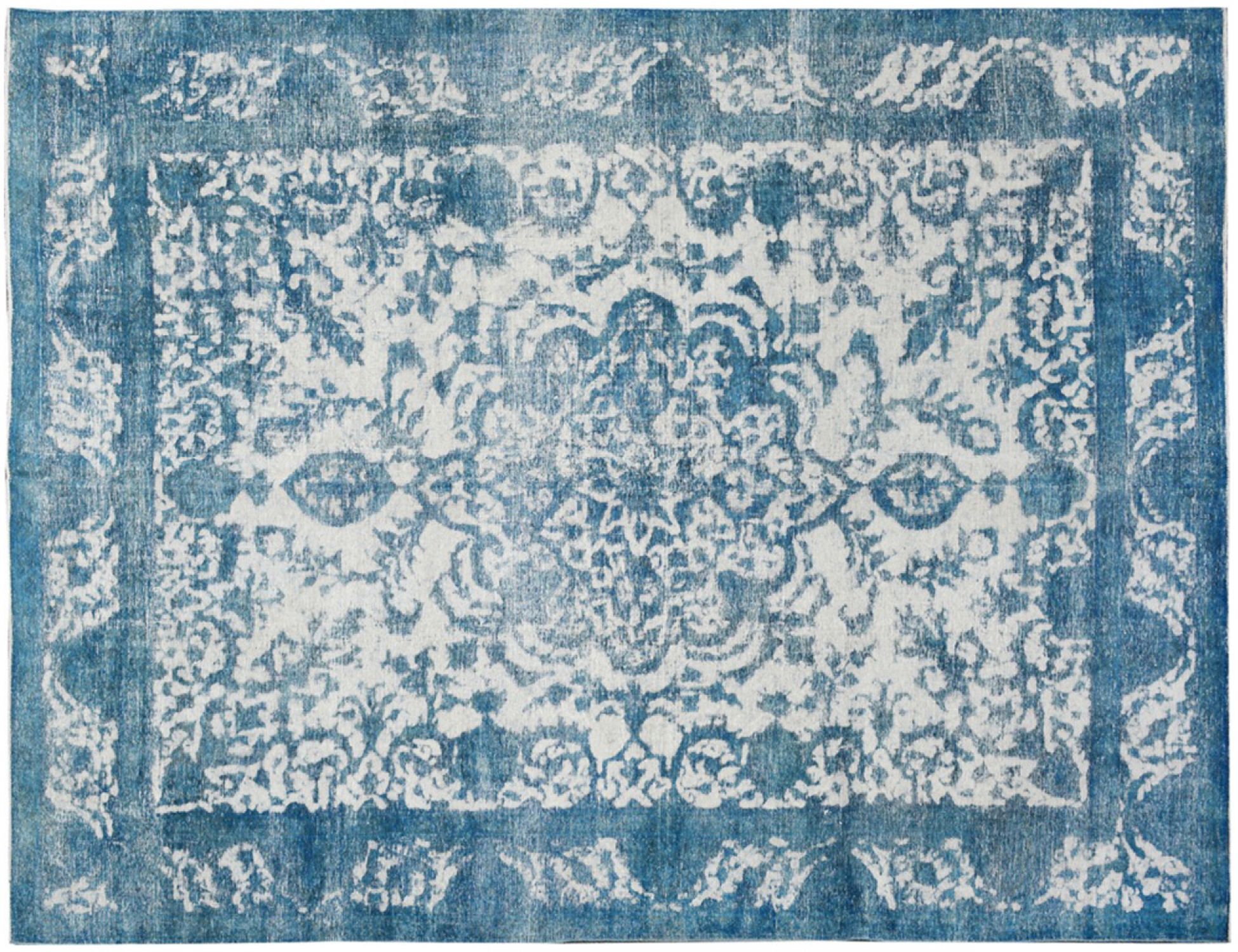 Tappeto Vintage  blu <br/>382 x 290 cm