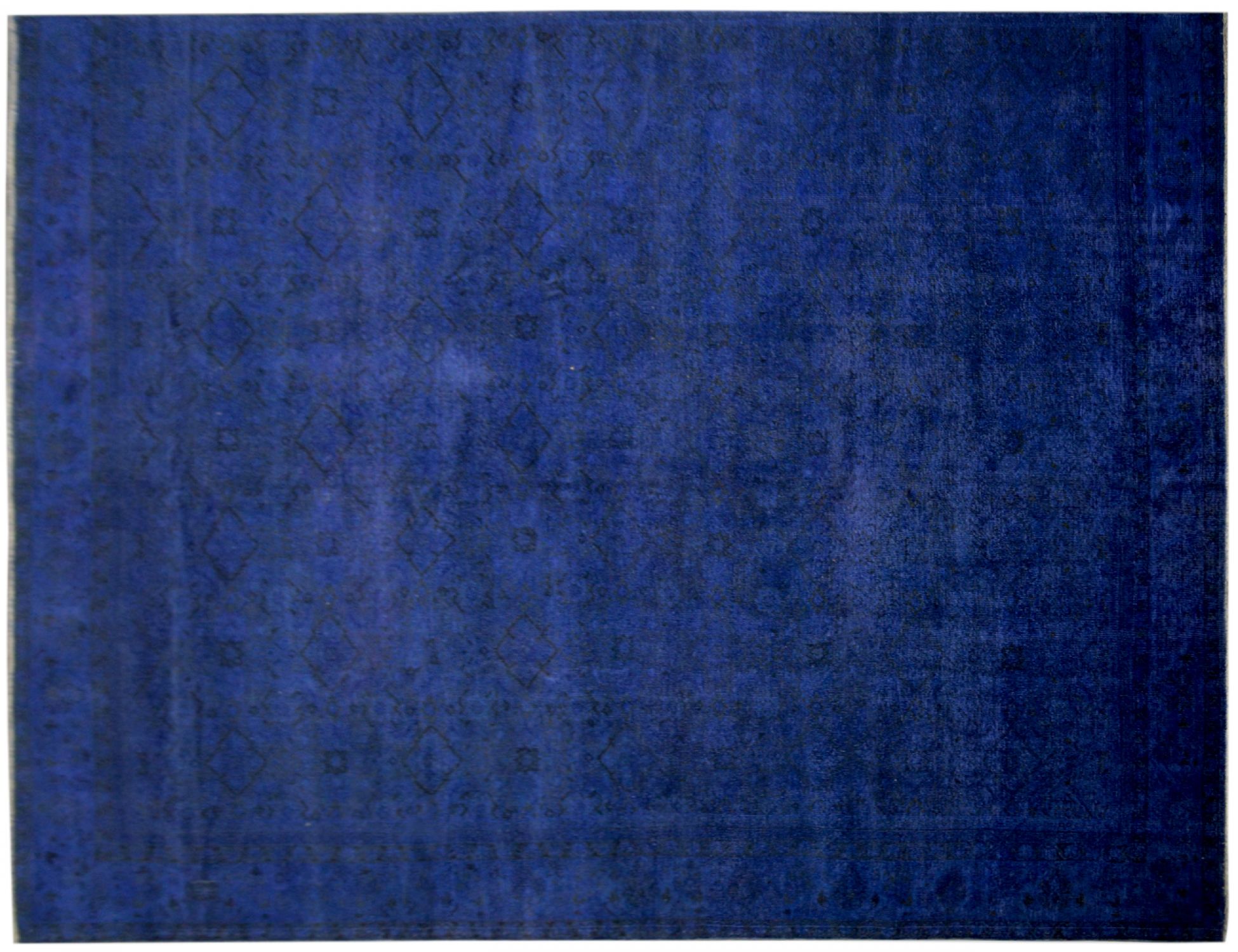 Alfombra vintage  azul <br/>373 x 250 cm