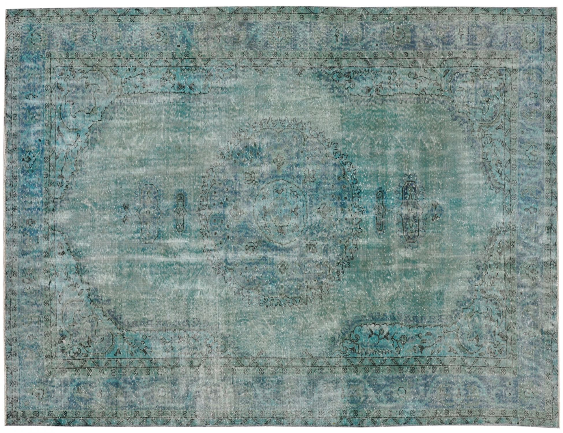  Vintage Tapis  bleu <br/>311 x 212 cm