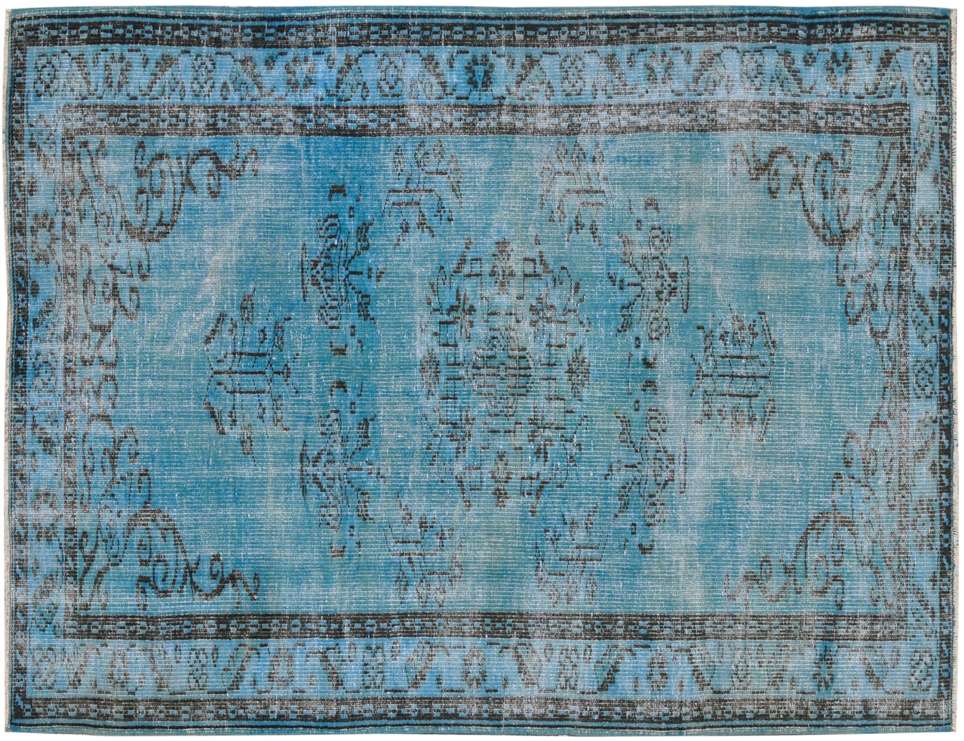 Tappeto Vintage  blu <br/>252 x 149 cm